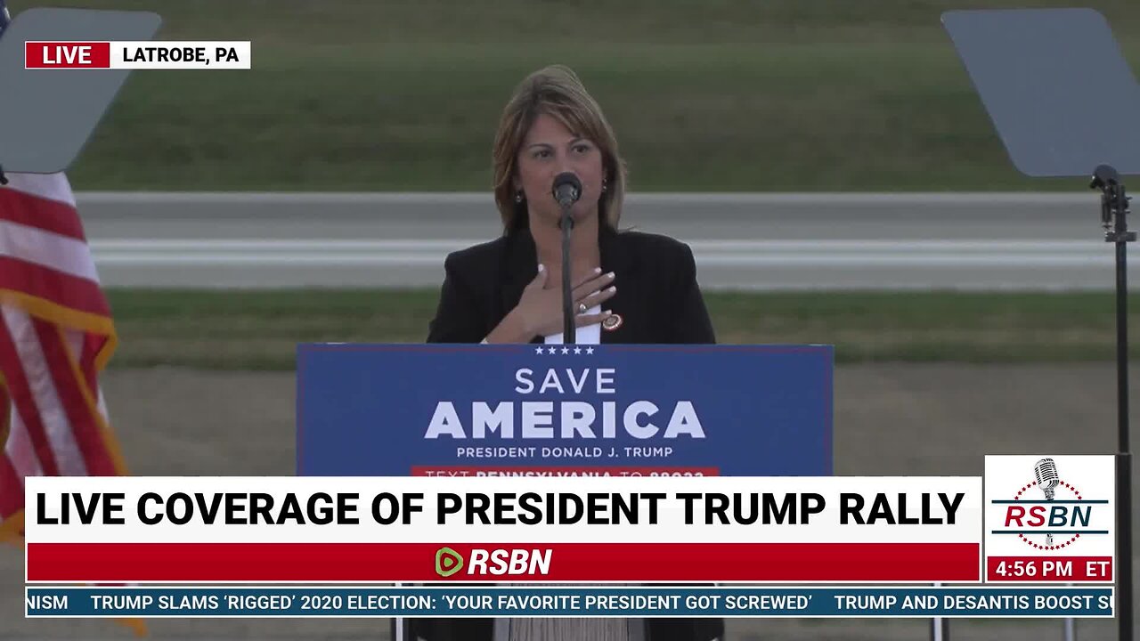 Carrie Delrosso Speech: Save America Rally in Latrobe, PA - 11/5/22