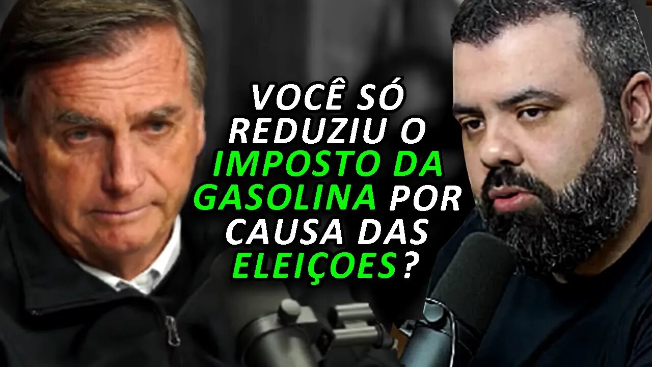 BOLSONARO SOBRE REDUÇÃO DE IMPOSTO NOS COMBUSTIVEIS (BOLSONARO - Flow #89) FlowPah Cortes