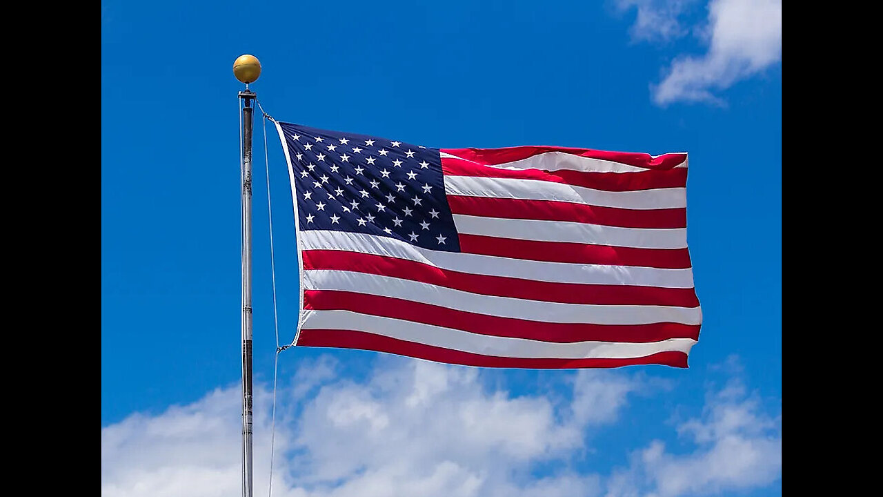 Star and Stripes Forever Music Video Ft Eagle Wing Old Glory U.S. Flag Red White & Blue