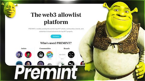 Premint - Check the best NFT PROJECT in EARLY PHASE! Earn Crypto!