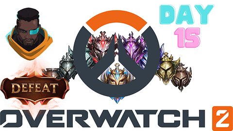 Overwatch 2 - Day 15 - Baptiste - Ranked game