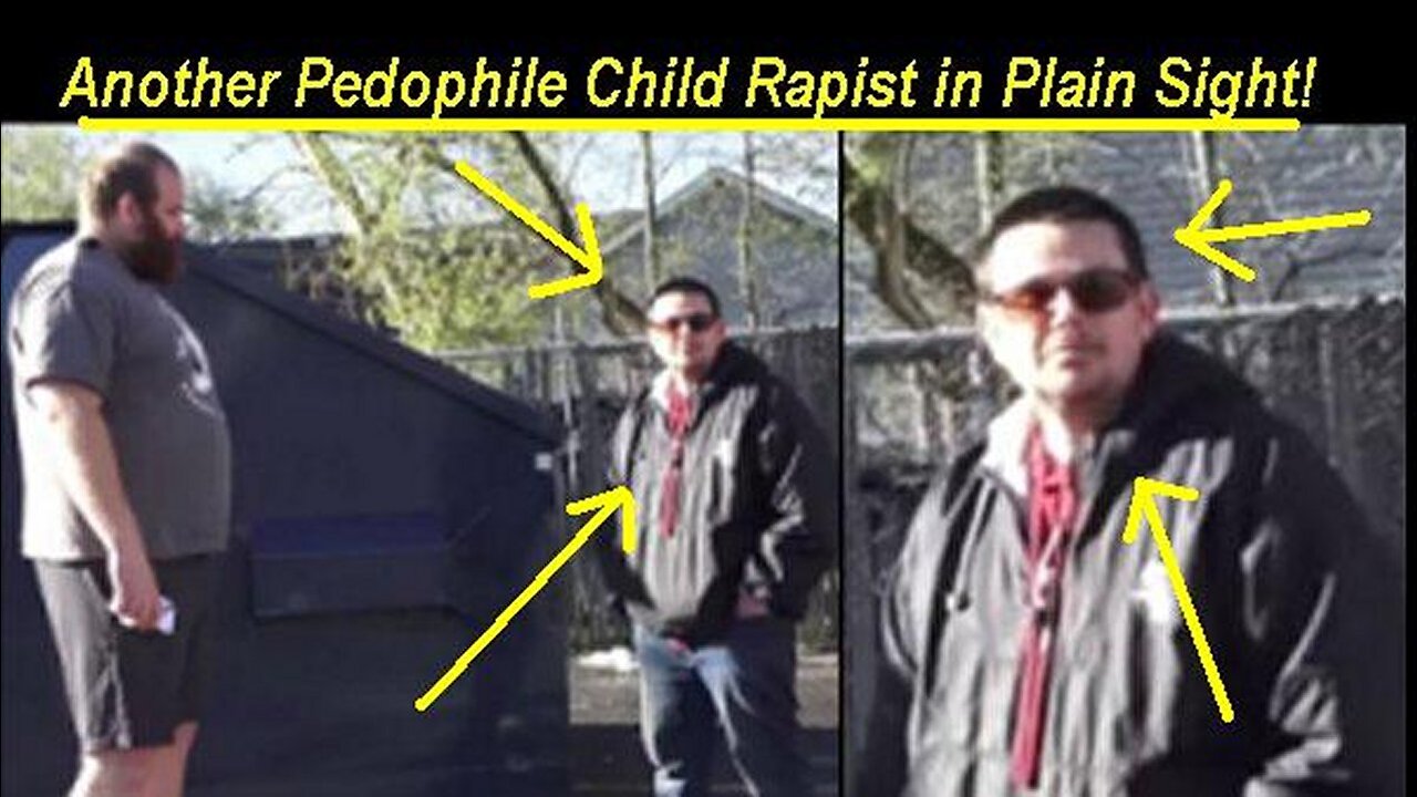 Registered Pedophile Child Rapist Panics And Tries To Run When We Call The Cops!
