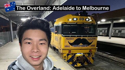 The Overland Train from Adelaide to Melbourne (Red Service)