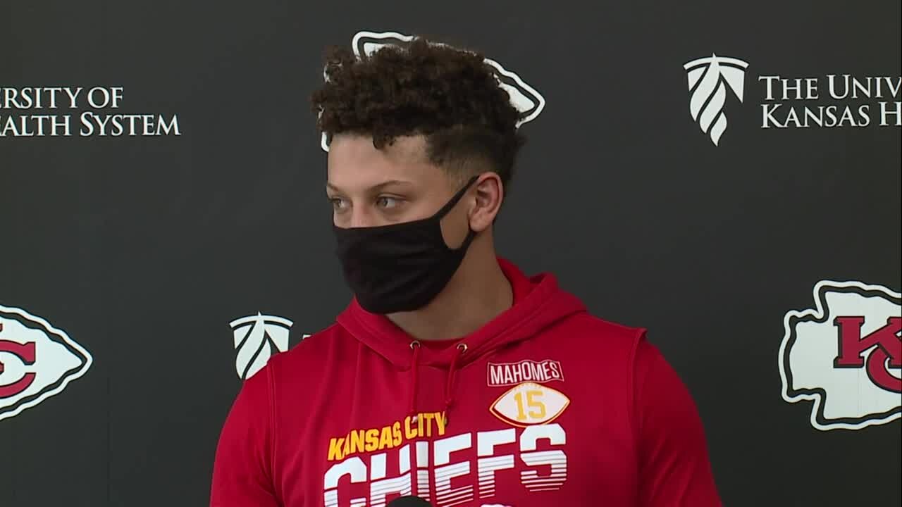 Mahomes comments on Strickland's release
