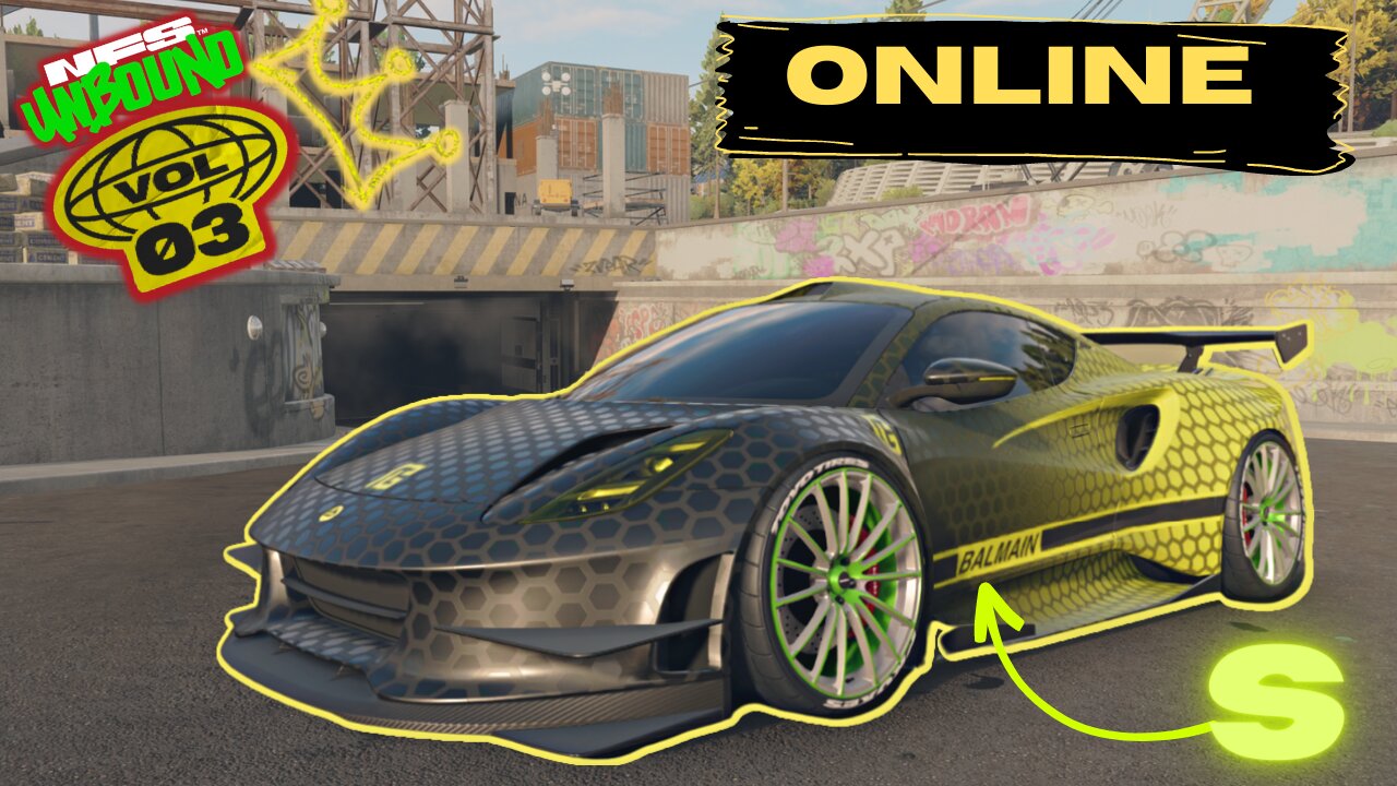 Drift & Race the Lotus Emira Balmain Edition in NFS Unbound