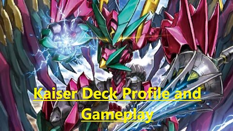 Vanguard Zero: Dragonic Kaiser Deck Profile and Gameplay (G-Era)