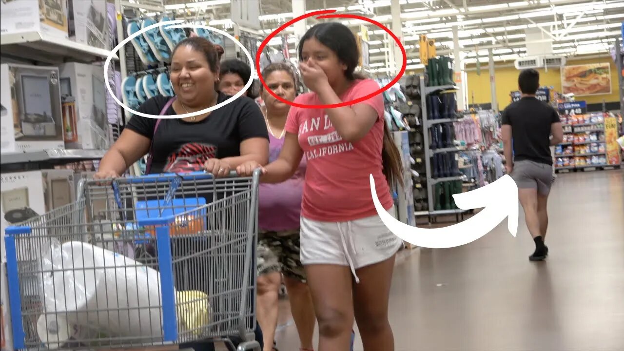 Wet Fart Prank at Walmart