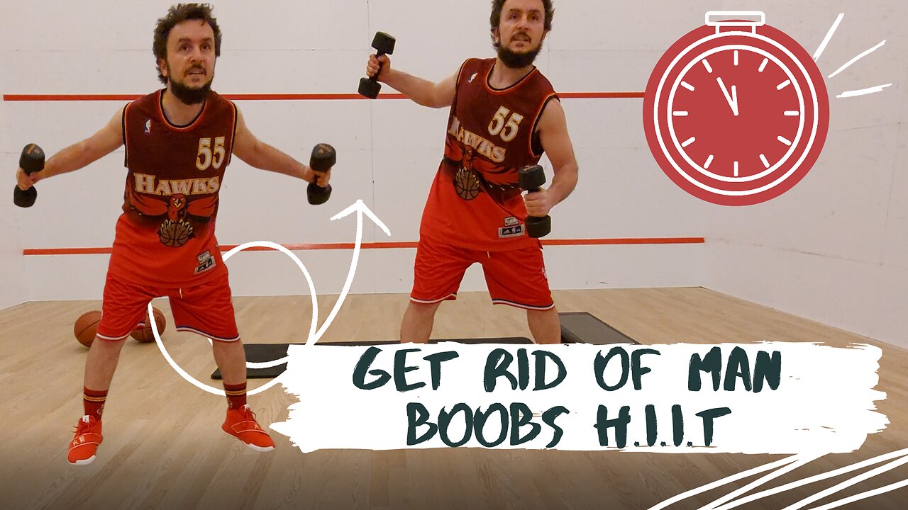 HOW TO GET RID OF MAN BOOBS IN 2 WEEKS WITH THIS HIIT WORKOUT