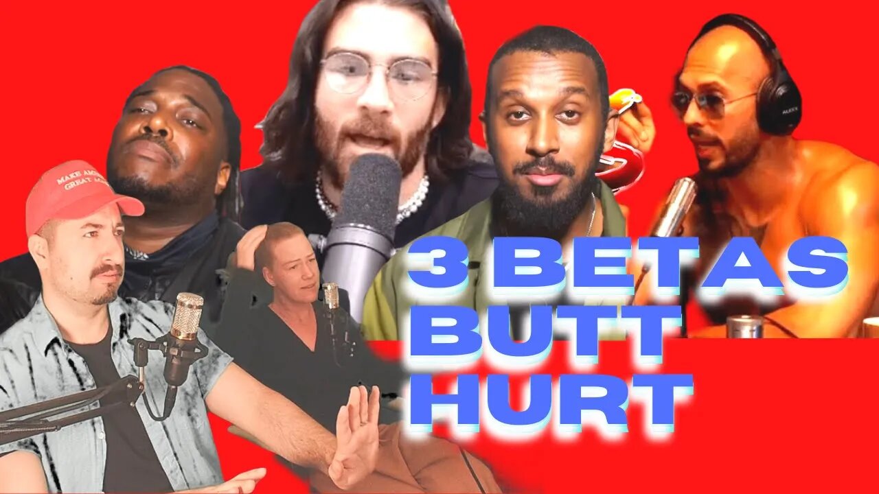 THREE LAZY BETAS - Aba And Preach @HasanAbi & @FreshandFit DESTROY Andrew Tate