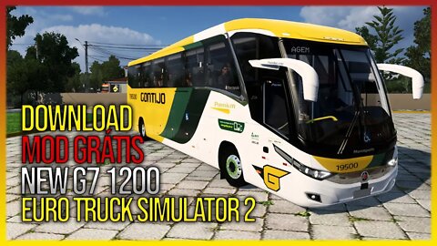 ▶️ETS2 MARCOPOLO PARADISO 1200 NEW G7 PARA EURO TRUCK SIMULATOR 2