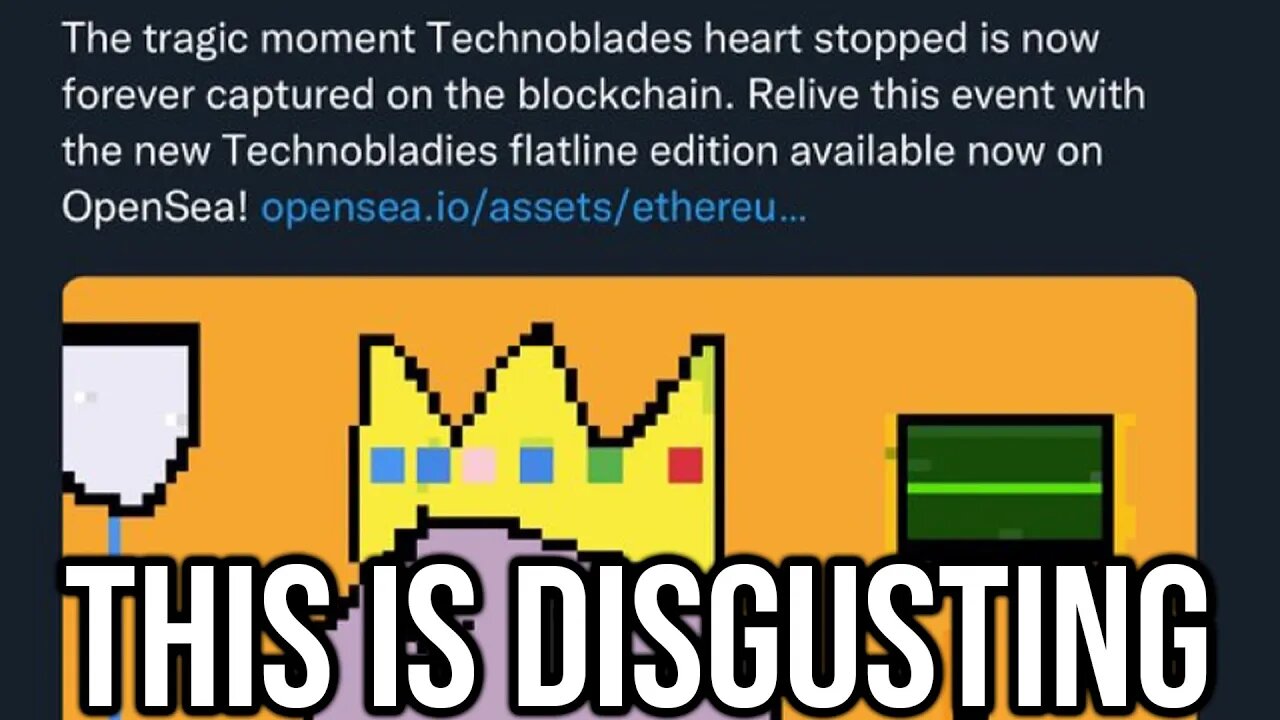 The Technoblade NFT Is Disgusting...