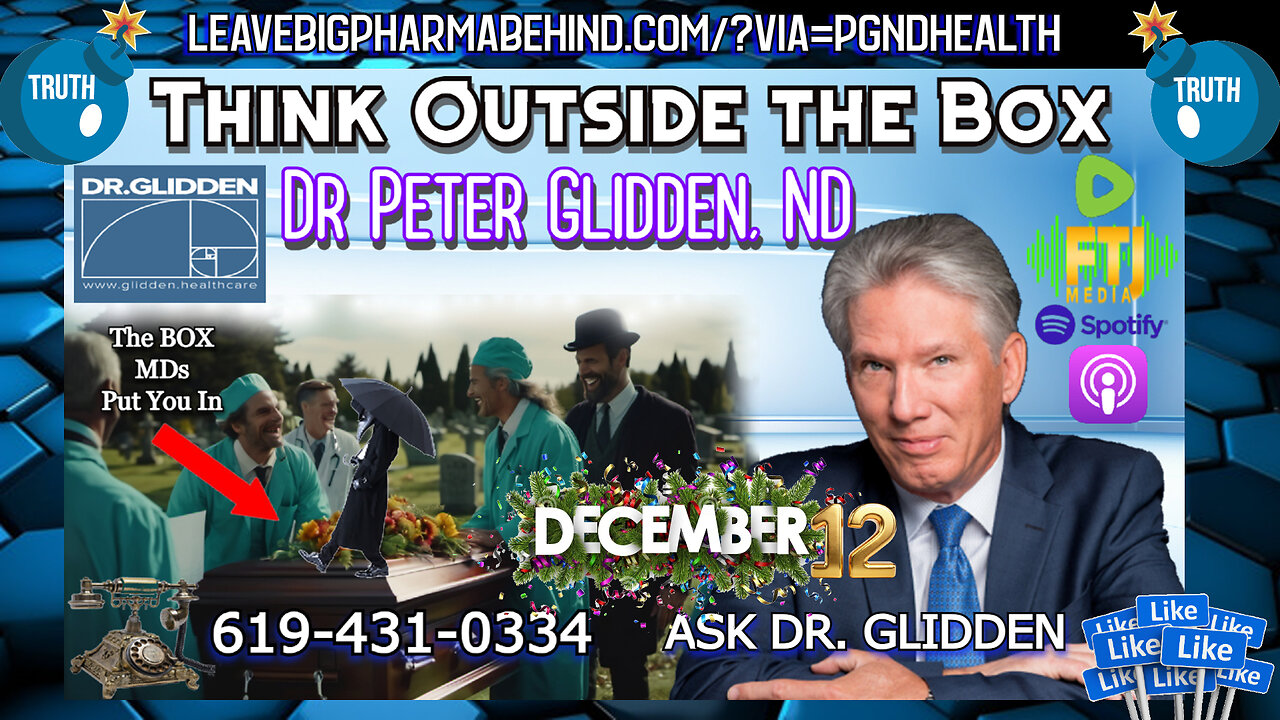 LIVE with DR GLIDDEN Dec 12th, 2024