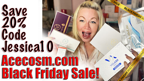 Acecosm.com Black Friday Sale - Code Jessica10 saves you 20% during the sale