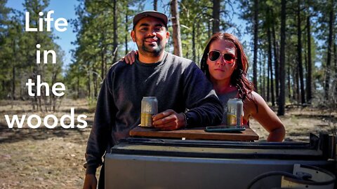 Wild Horses and an honest day of living in the woods | Canon R6