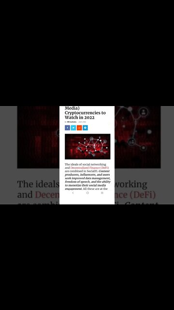 Top 5 SocialFi (Social Media) Cryptocurrencies to Watch in 2022 #cryptomash #cryptomashnews