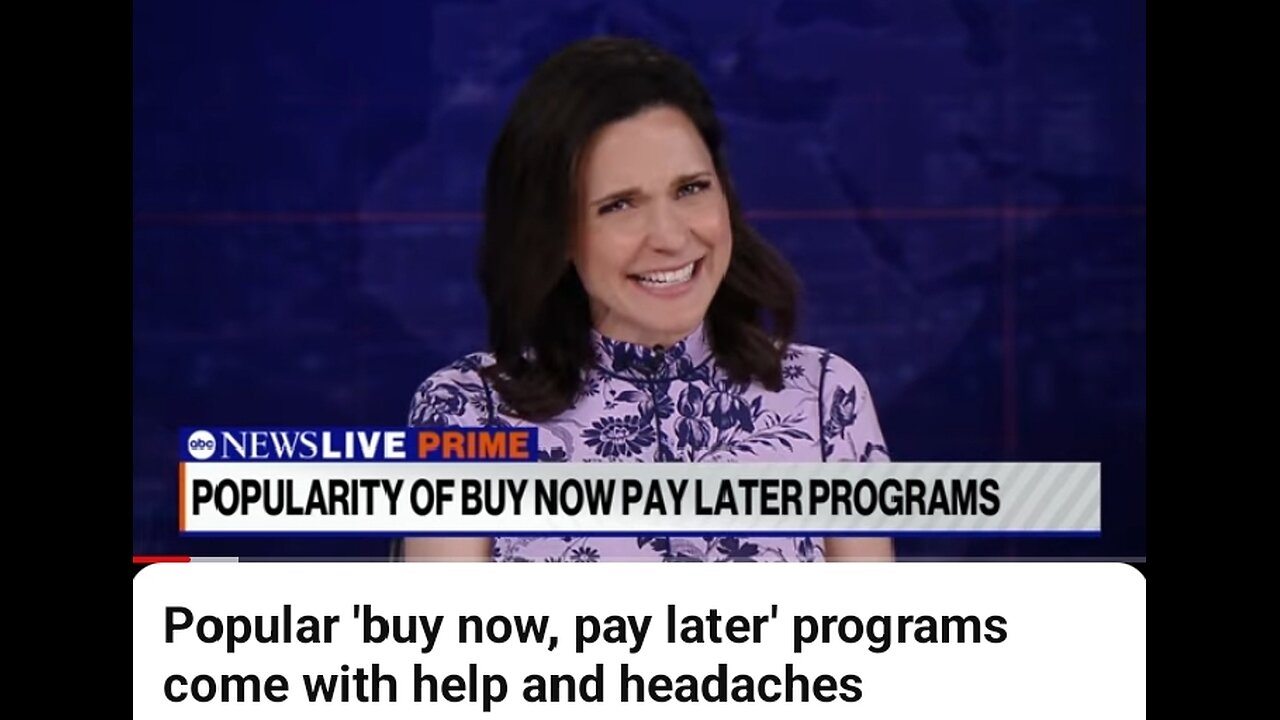 Popular buy ,new. pay later, programs come with help and headache