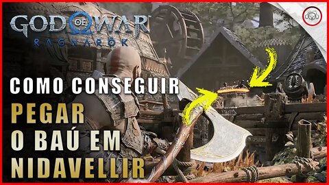 God of war Ragnarok, Como conseguir pegar o baú em Nidavellir | Super dica