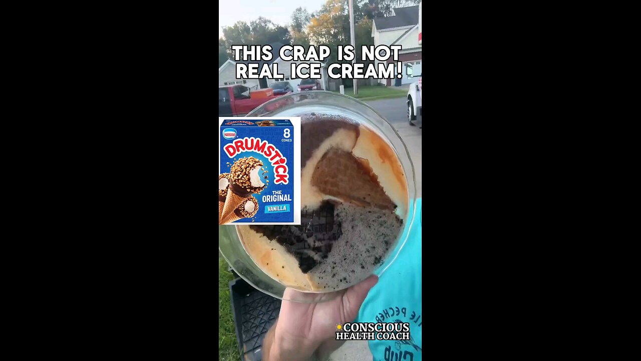 products like drumstick are not ice cream, they're not even food!!!