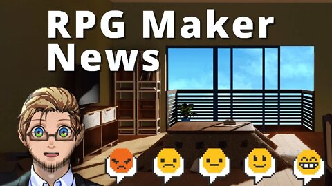 Visual Novel Backgrounds, Emoticon Balloons, Common Event on Party Change | RPG Maker News #44