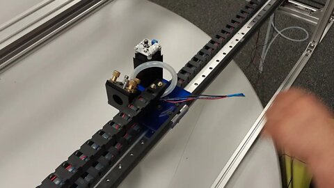 CO2 Build 27 - silicone hose to air assist