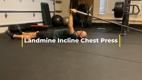 Landmine Incline Chest Press