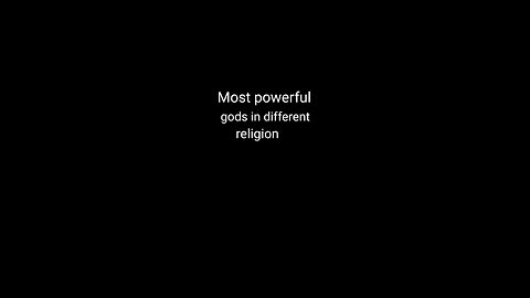 The most powerful god In different Religions/Culture #shorts #gods