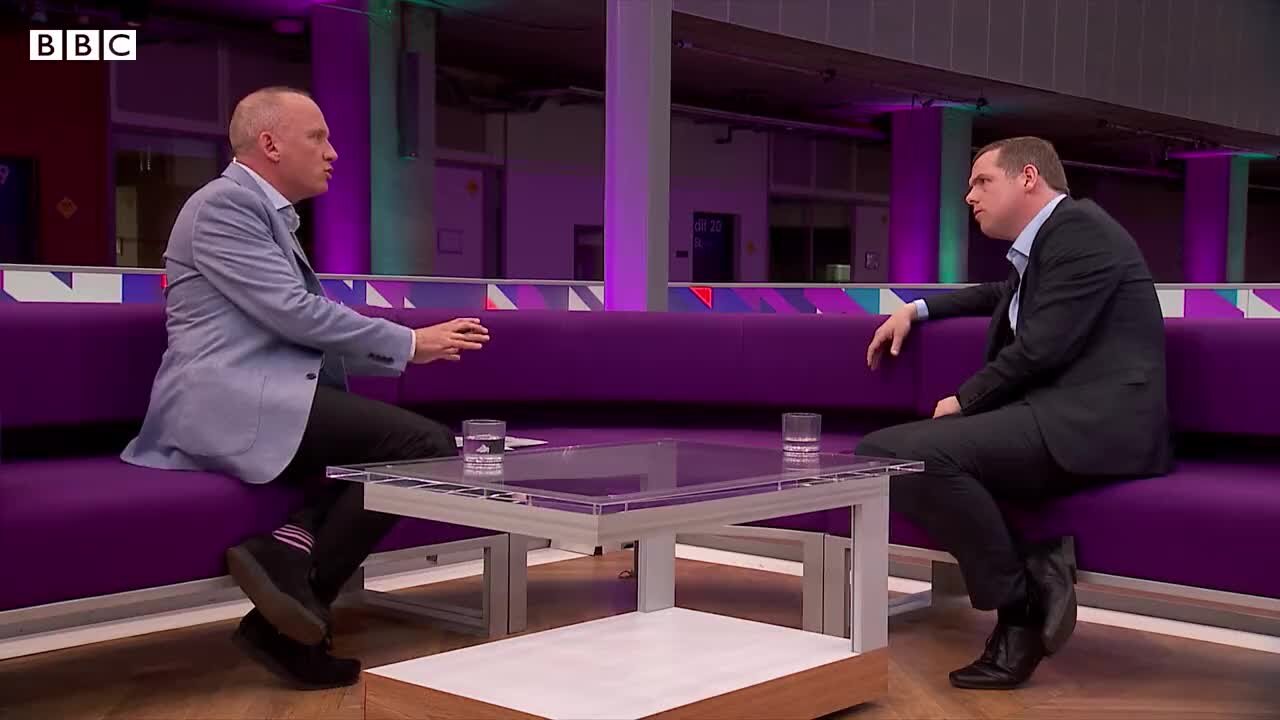 Scottish Conservatives Leader Douglas Ross Is Asked If A Trans Woman Is A Woman