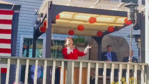 Speaking at a candidate's event hosted by Chase Freedom VA on April 2