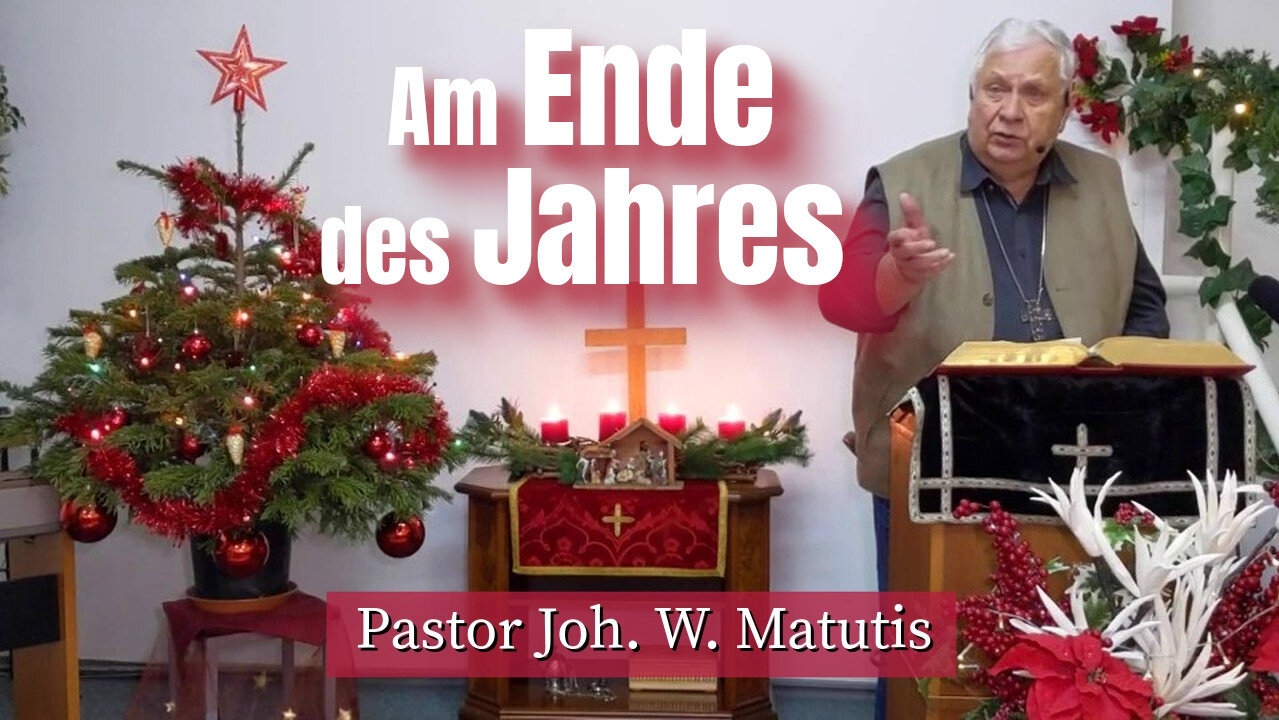 Joh. W. Matutis - Am Ende des Jahres - 31. Dezember 2022