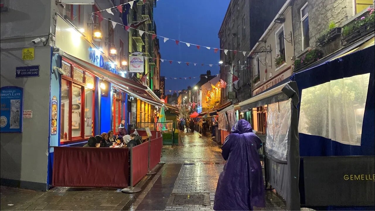 Exploring Galway at Night 🇮🇪