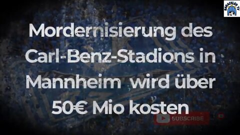 Modernisierung des Carl Benz Stadions in Mannheim kostet über 50€ Mio