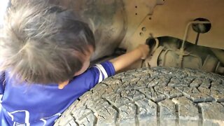 2 year old Mechanic!