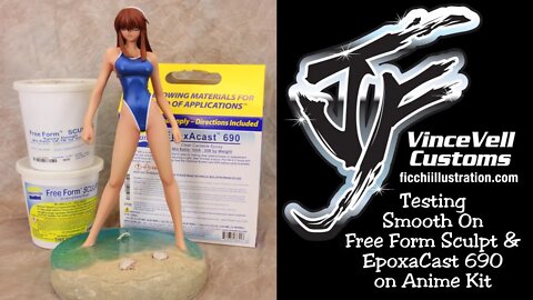 Testing Smooth On Free Form Sculpt & EpoxaCast 690 on anime kit