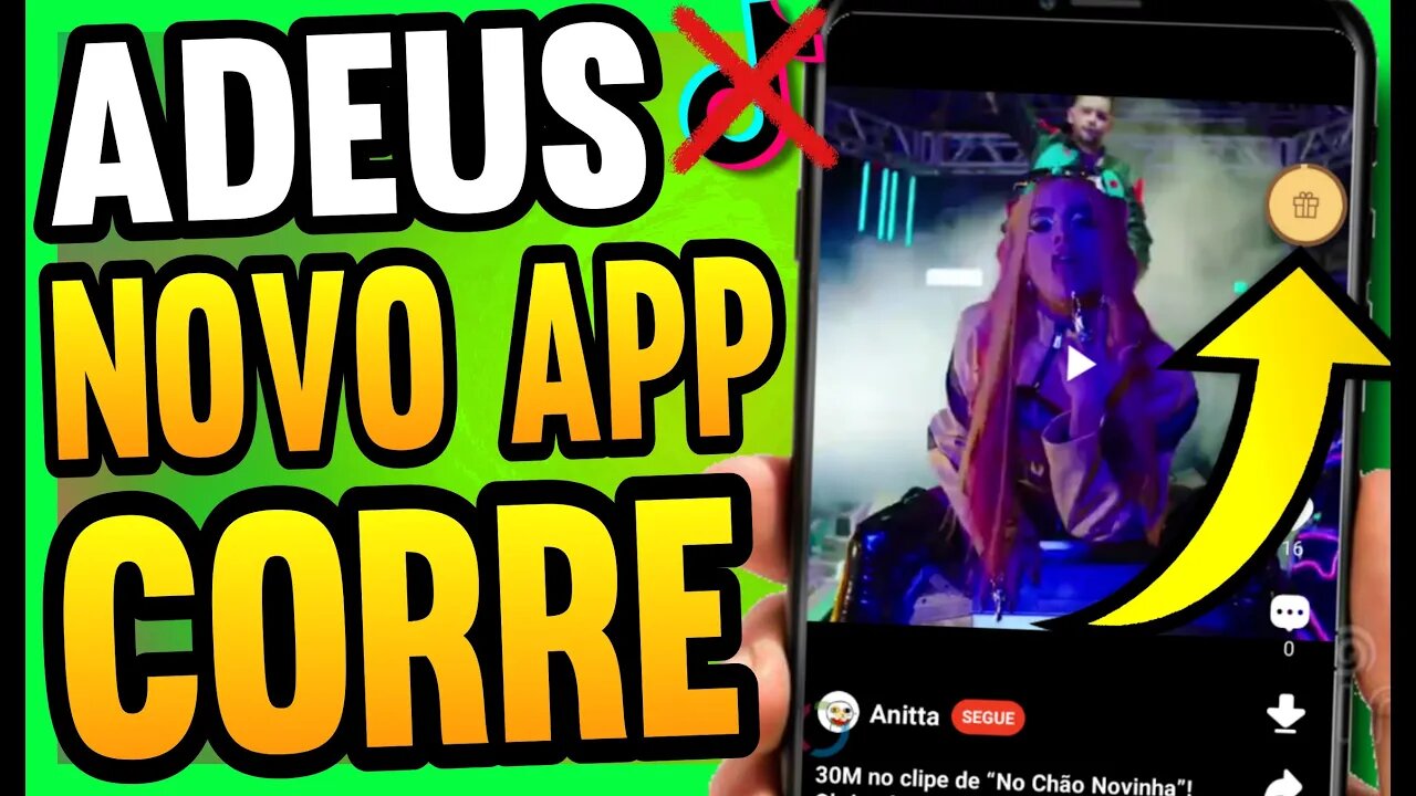 [URGENTE 😱] NOVO APLICATIVO MELHOR QUE TIKTOK PRA GANHAR DINHEIRO ASSISTINDO VÍDEOS