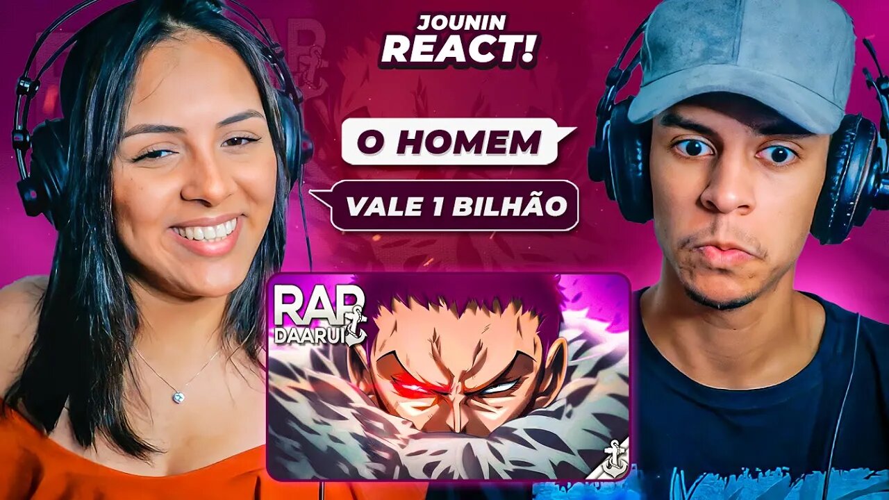 Rap do Katakuri (One Piece) | O Homem Que Vale 1 Bilhão | Daarui | [ React Rap Nerd ] 🔥