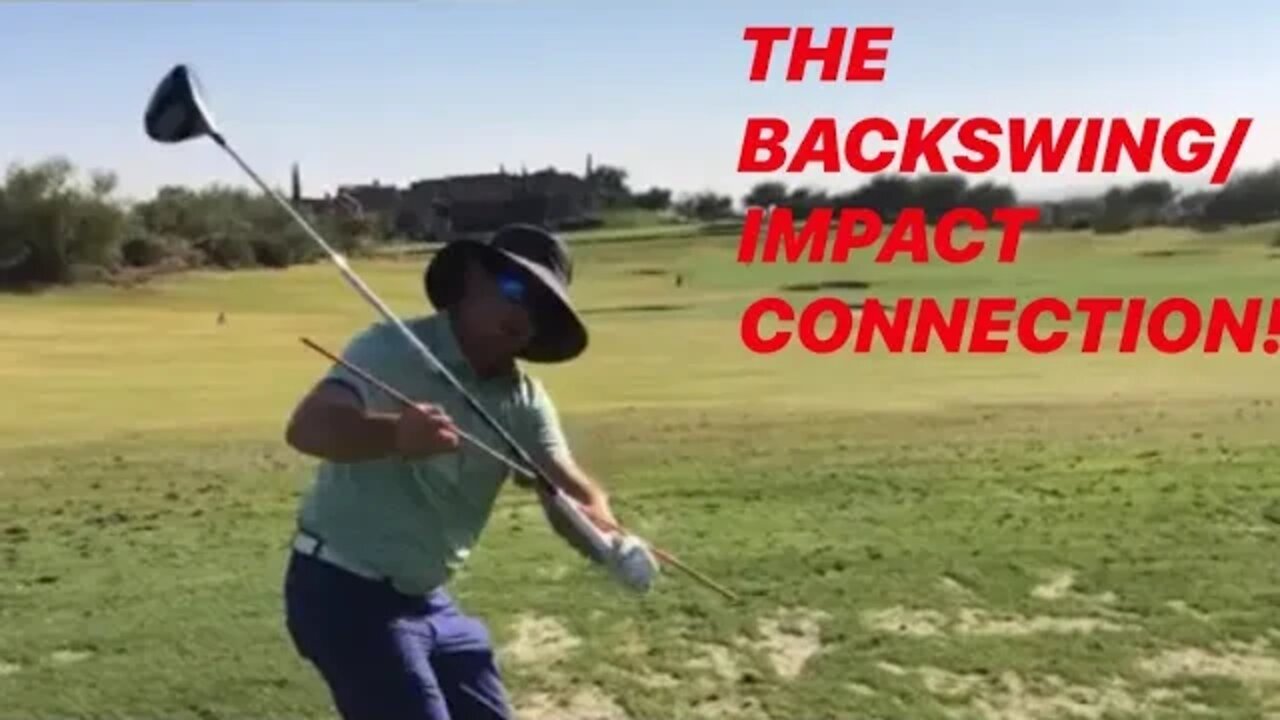 SWING BACK LIKE THIS FOR TOUR IMPACT. With MILO LINES, PGA be better GOLF