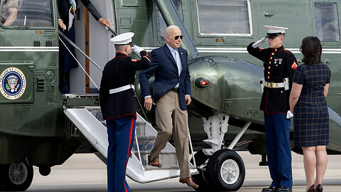 Biden is absolutely right not to salute Marines guarding the president's helicopter