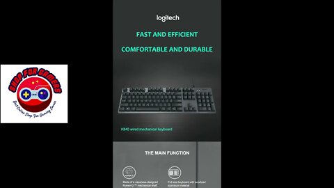 Logitech K840 Wired Gaming Mechanical Keyboard