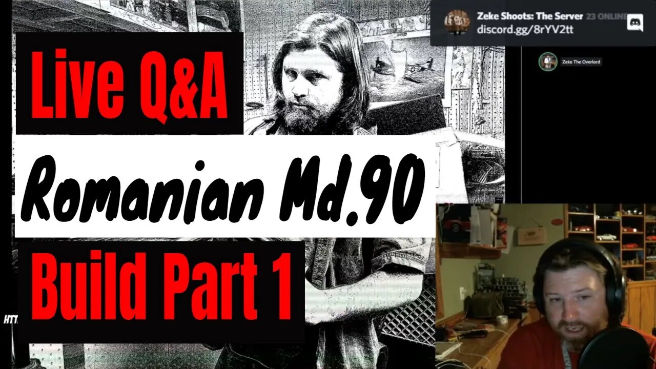 Live Q&A for Romanian Model 90 build video part 1