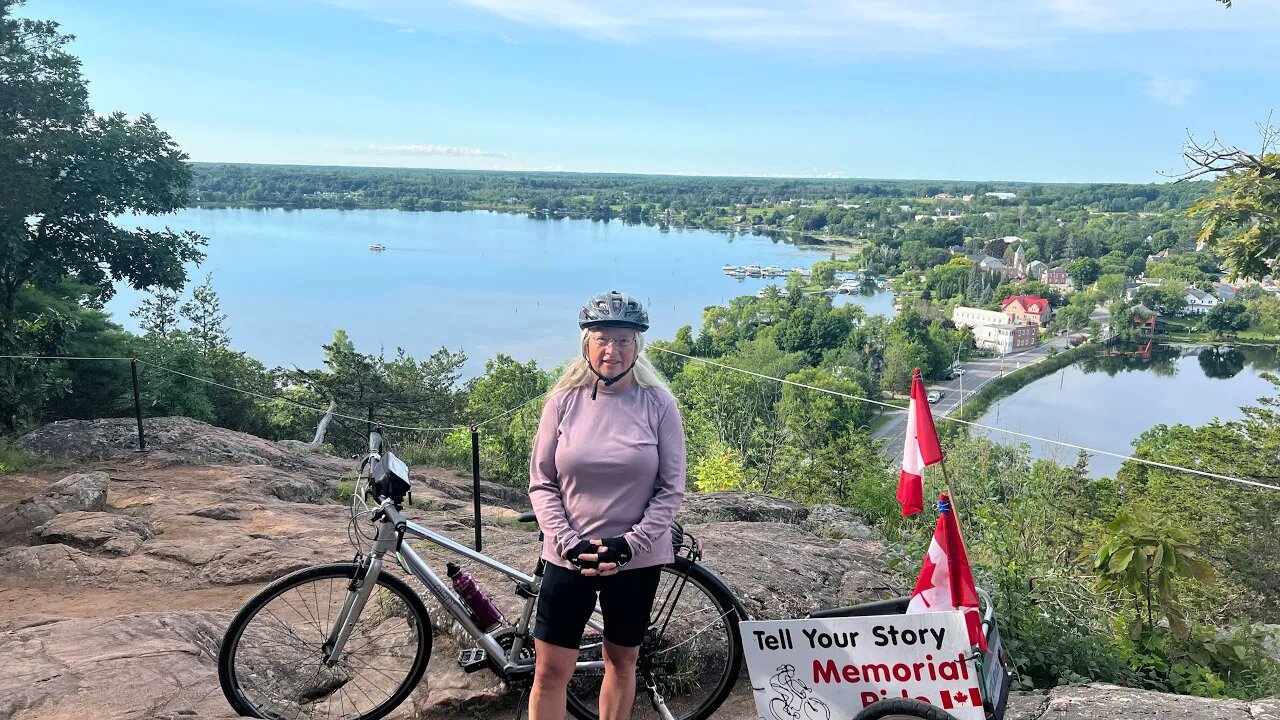 Cara McMinn, Tell Your Story Memorial Ride. Westport to Perth Ontario