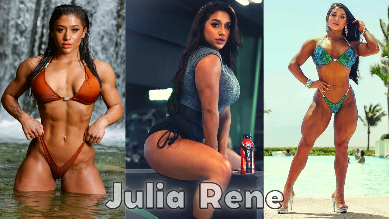 Julia Rene, TREINADORA ONLINE e ATLETA WELLNESS com um SHAPE INSANO | Motivação Maromba