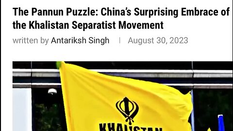 #China did what #SFJ suggested… Is #KhalistanReferendum next??