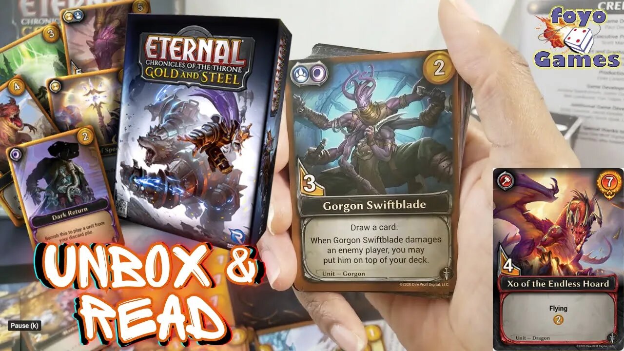 Eternal: Chronicles of the Throne | Gold and Steel (LCG-ish DeckBuilder)