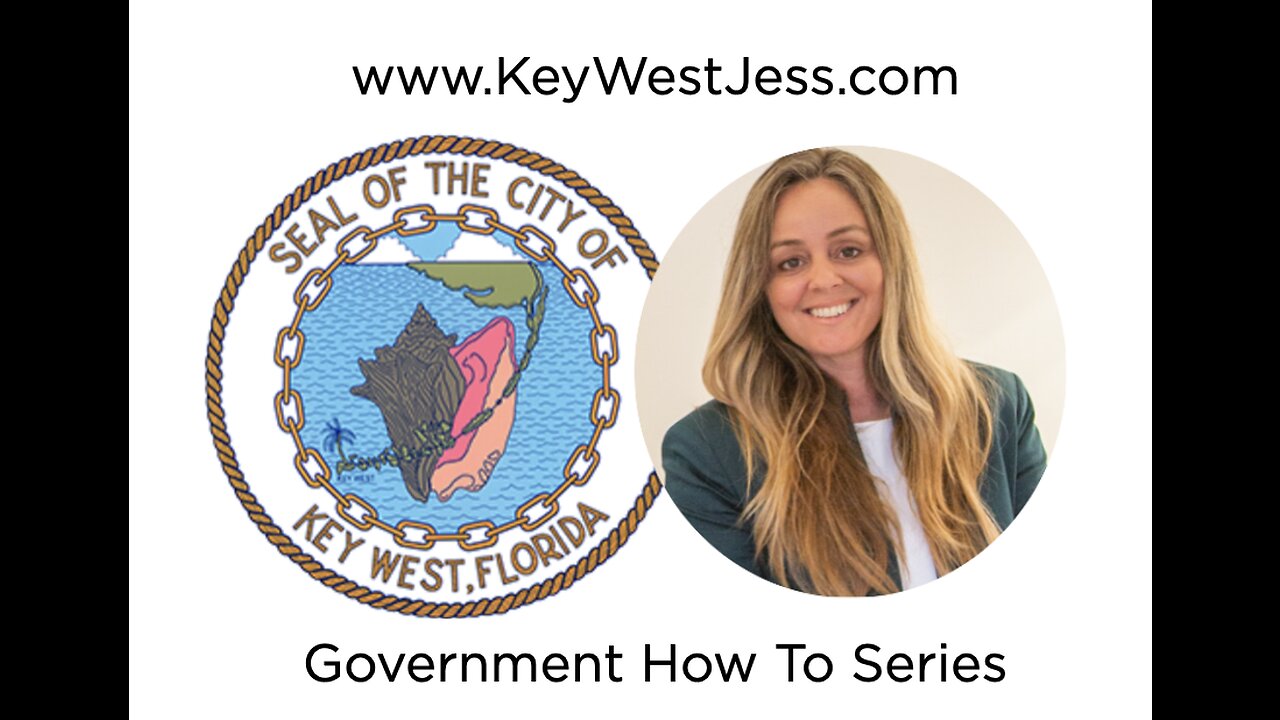 How to look up OPEN PERMITS in the City of Key West, Florida