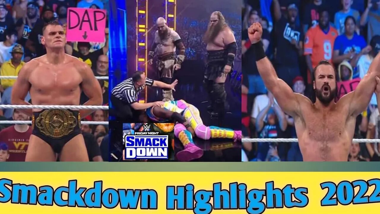 WWE Smackdown 12 August 2022 Full Highlights HD