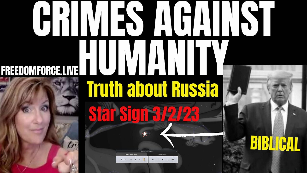 Crimes against Humanity, Russia Truth, Heavy Metals, Joseph Jasher 2-19-23