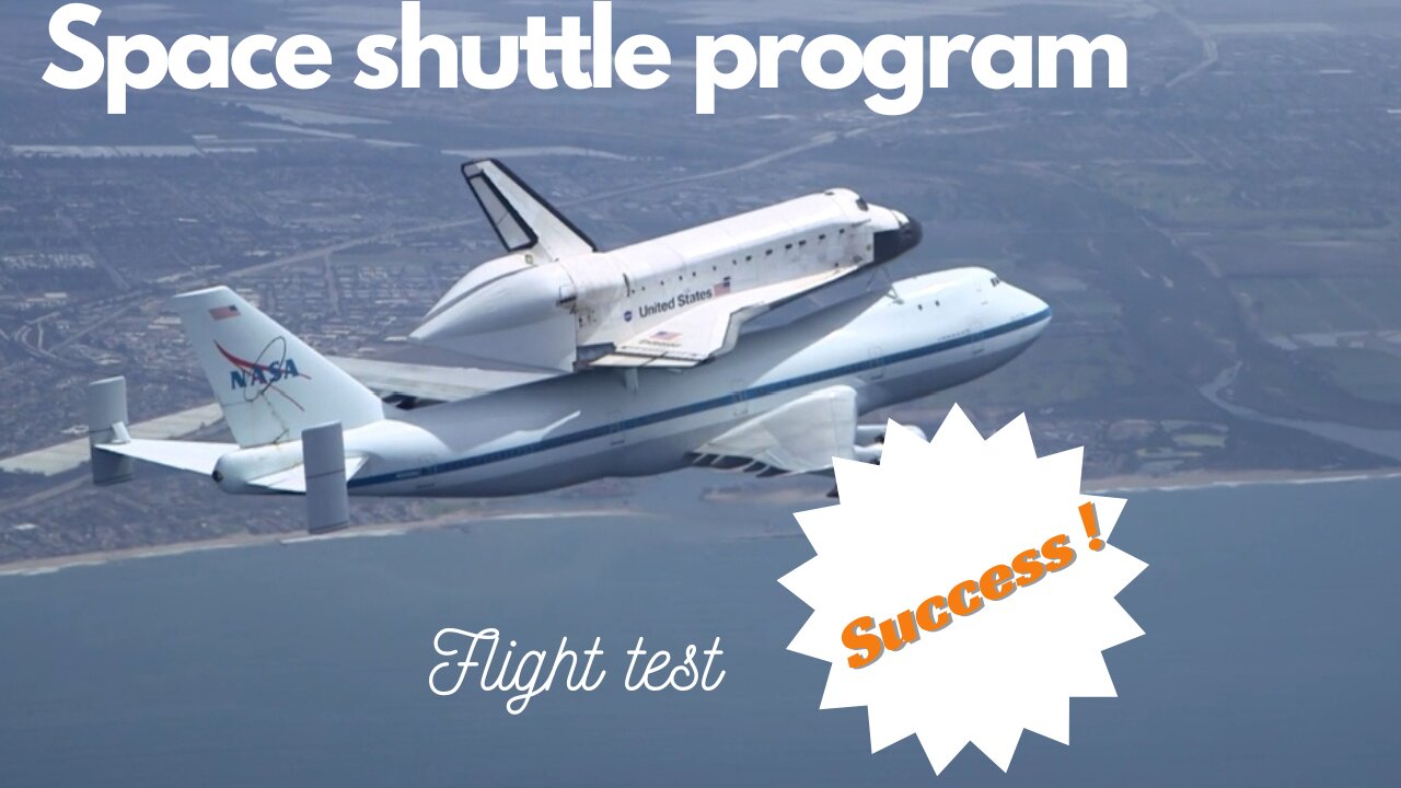 Space shuttle flight test