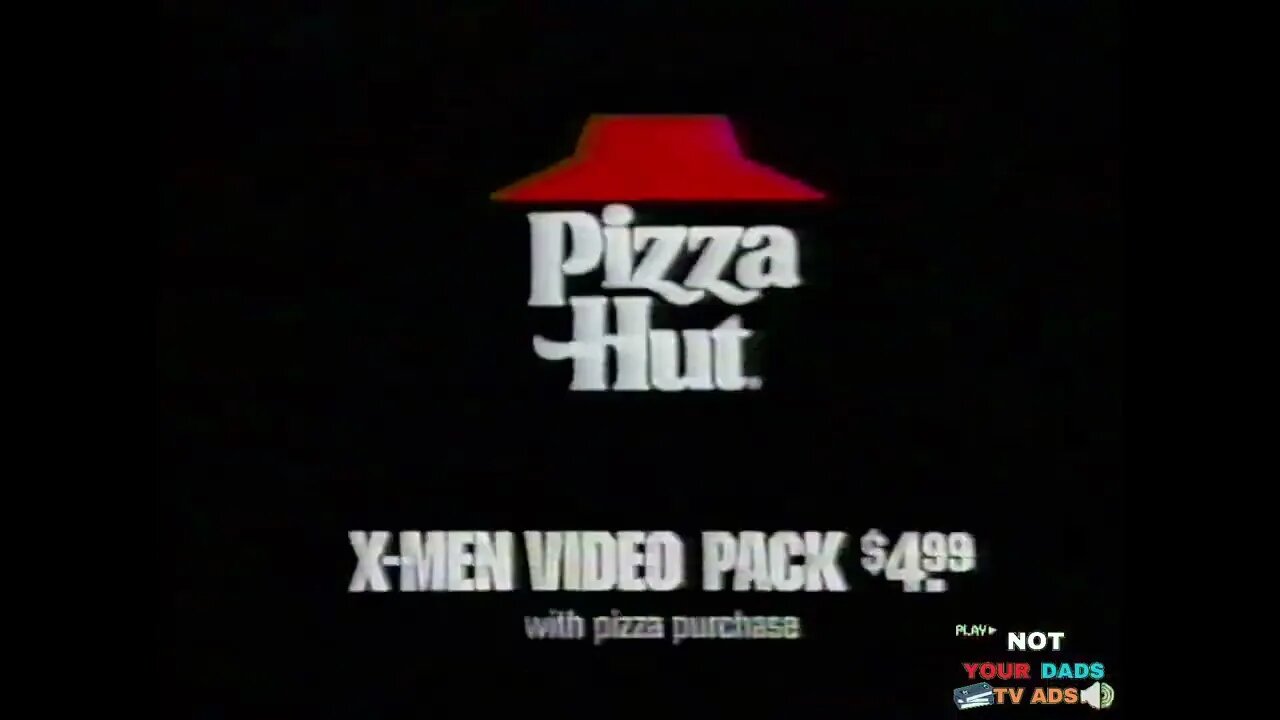 X-Men Pizza Hut Commercial (1993)