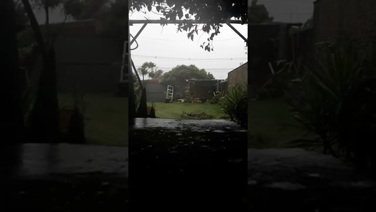 Som de chuva para dormir com TEMPESDADE de VENTOS E RAIOS