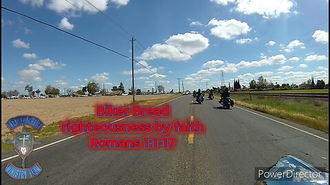 Biker Bread righteousness by faith Romans 1:1-17 #theoutlawpreacher #biblepassage